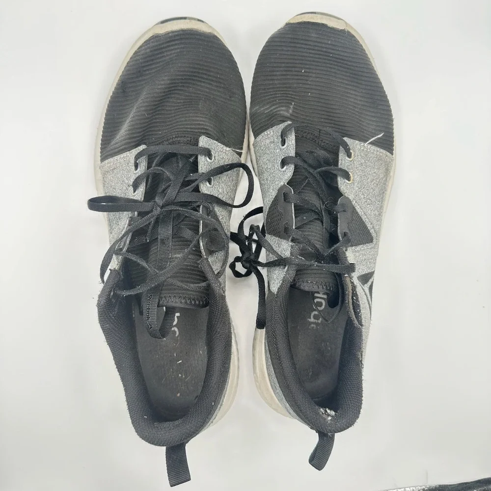 Reebok Mens Liquid Foam‎ Training Shoes Black Grey CN7005 Size 11